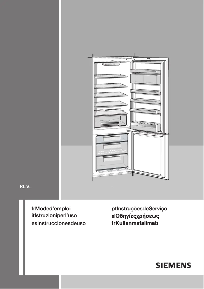 Page 1 de la notice Manuel utilisateur Siemens KI34VA20IE