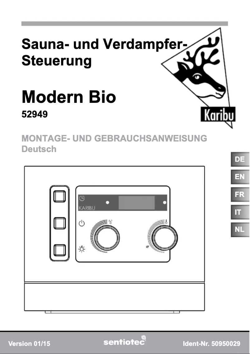 Imagen de la primera página del manual del dispositivo Leona