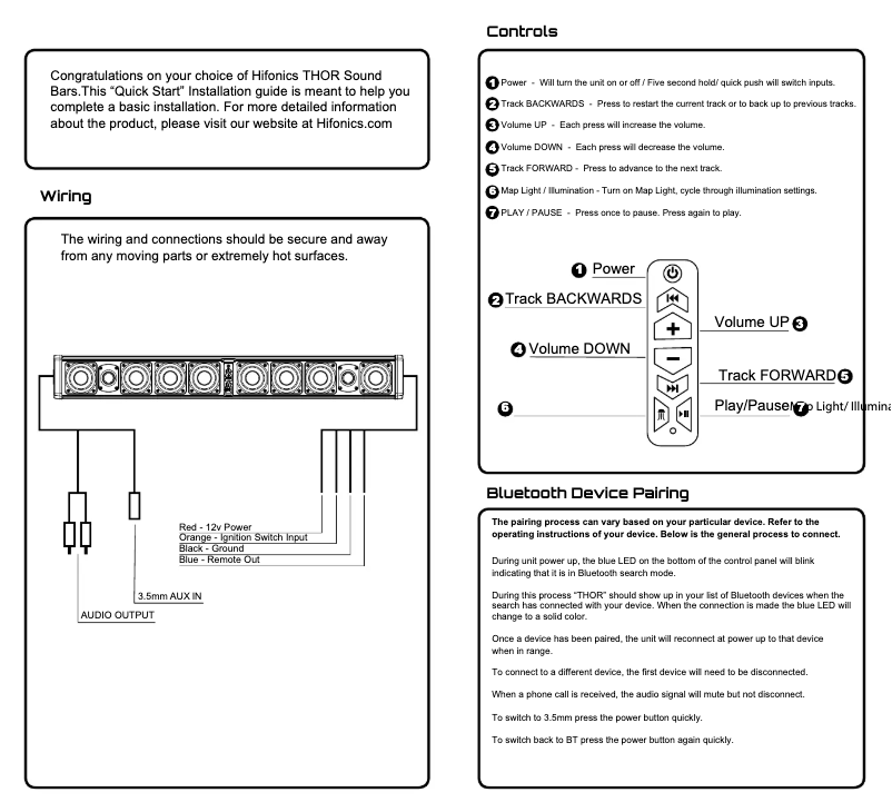 Image de la première page du manuel de l'appareil THOR TPS-10