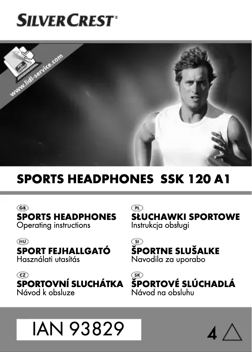 Image de la première page du manuel de l'appareil SSK 120 A1