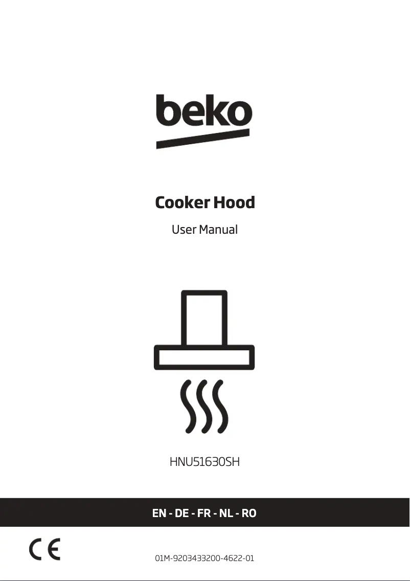 Page 1 de la notice Manuel utilisateur Beko HNU51630SH