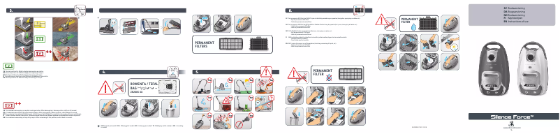 Image de la première page du manuel de l'appareil Silence Force+
