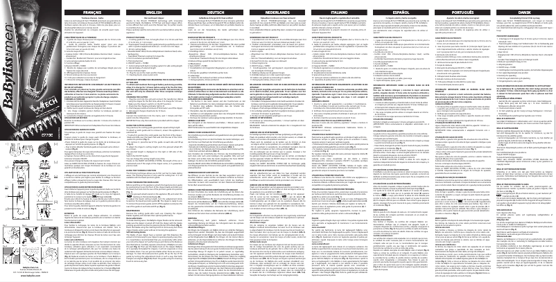 Image de la première page du manuel de l'appareil E779