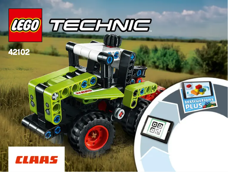 Page 1 de la notice Manuel utilisateur Lego Technic 42102