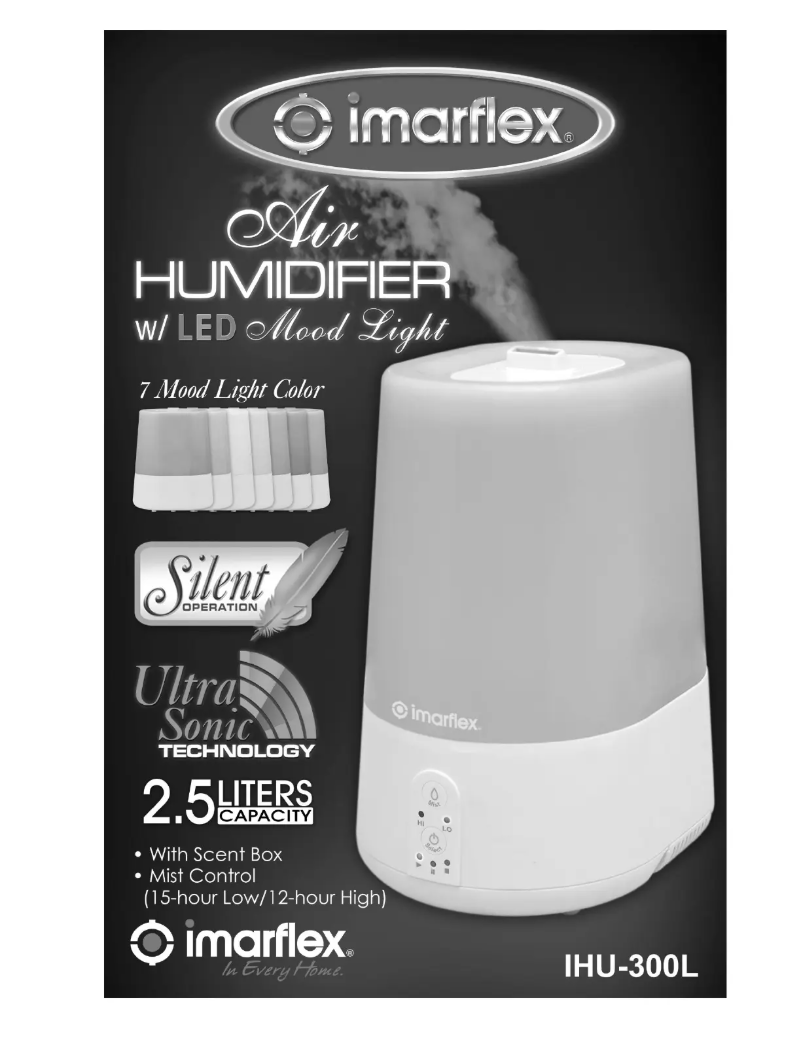 Page 1 de la notice Manuel utilisateur Imarflex IHU-300L