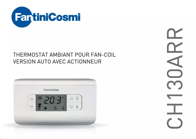 Image de la première page du manuel de l'appareil CH130ARR
