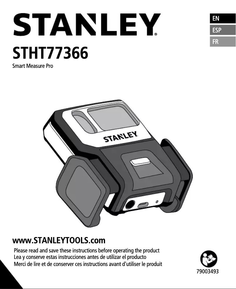 Page n°1 - Manuel utilisateur Stanley STHT77366