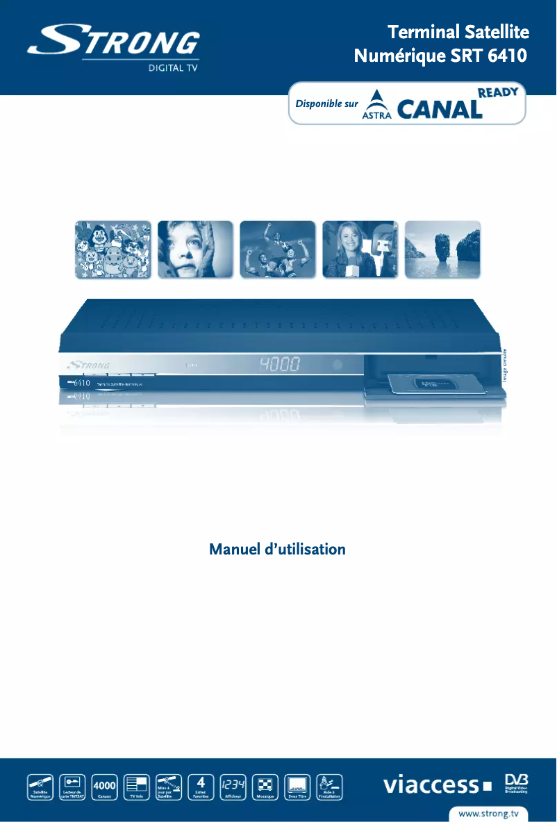 Page 1 de la notice Manuel utilisateur Strong SRT 6410