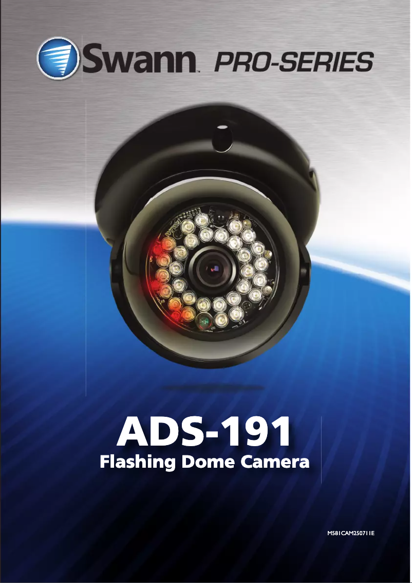 Page n°1 - Manuel utilisateur Swann ADS-191