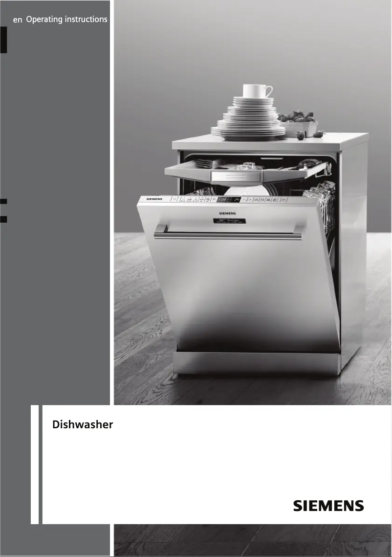 Image de la première page du manuel de l'appareil SN64E002EU