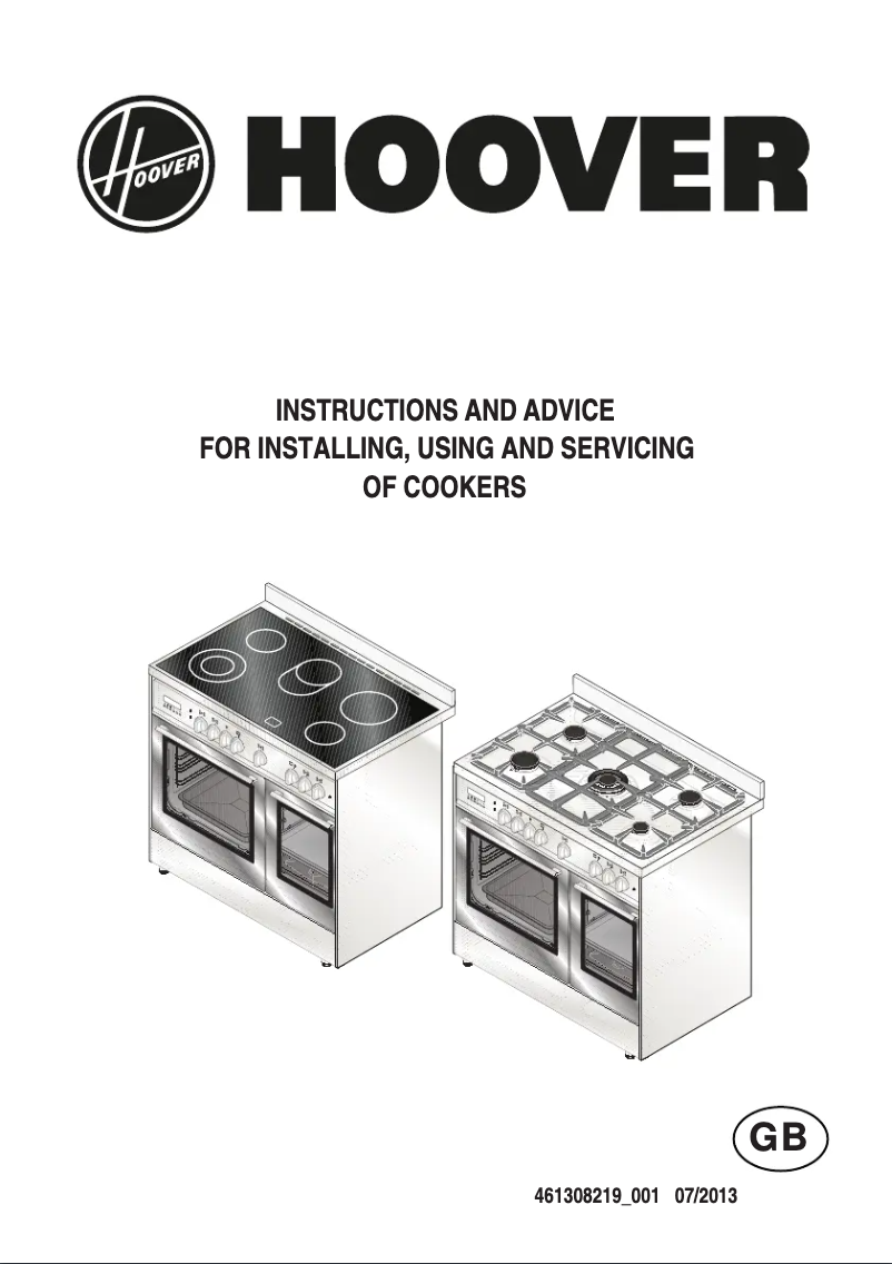 Page n°1 - Manuel utilisateur Hoover HVD9395IV