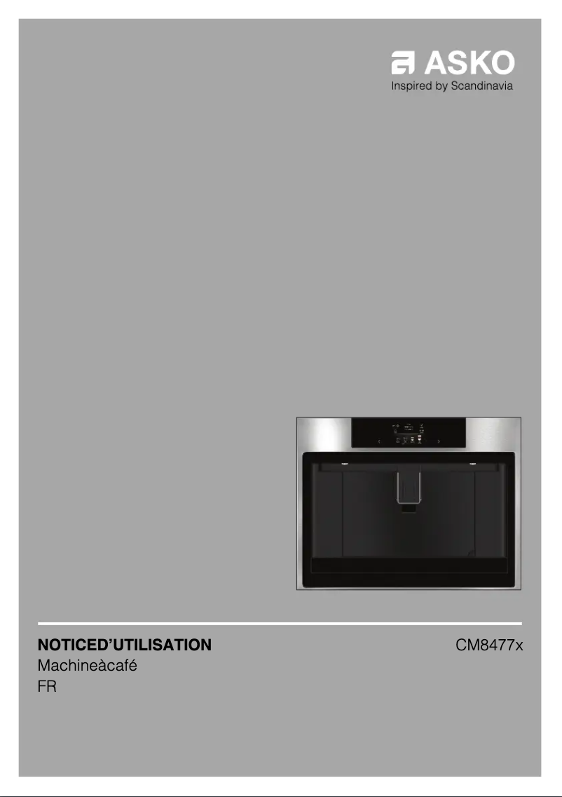 Page n°1 - Manuel utilisateur Asko CM8477B