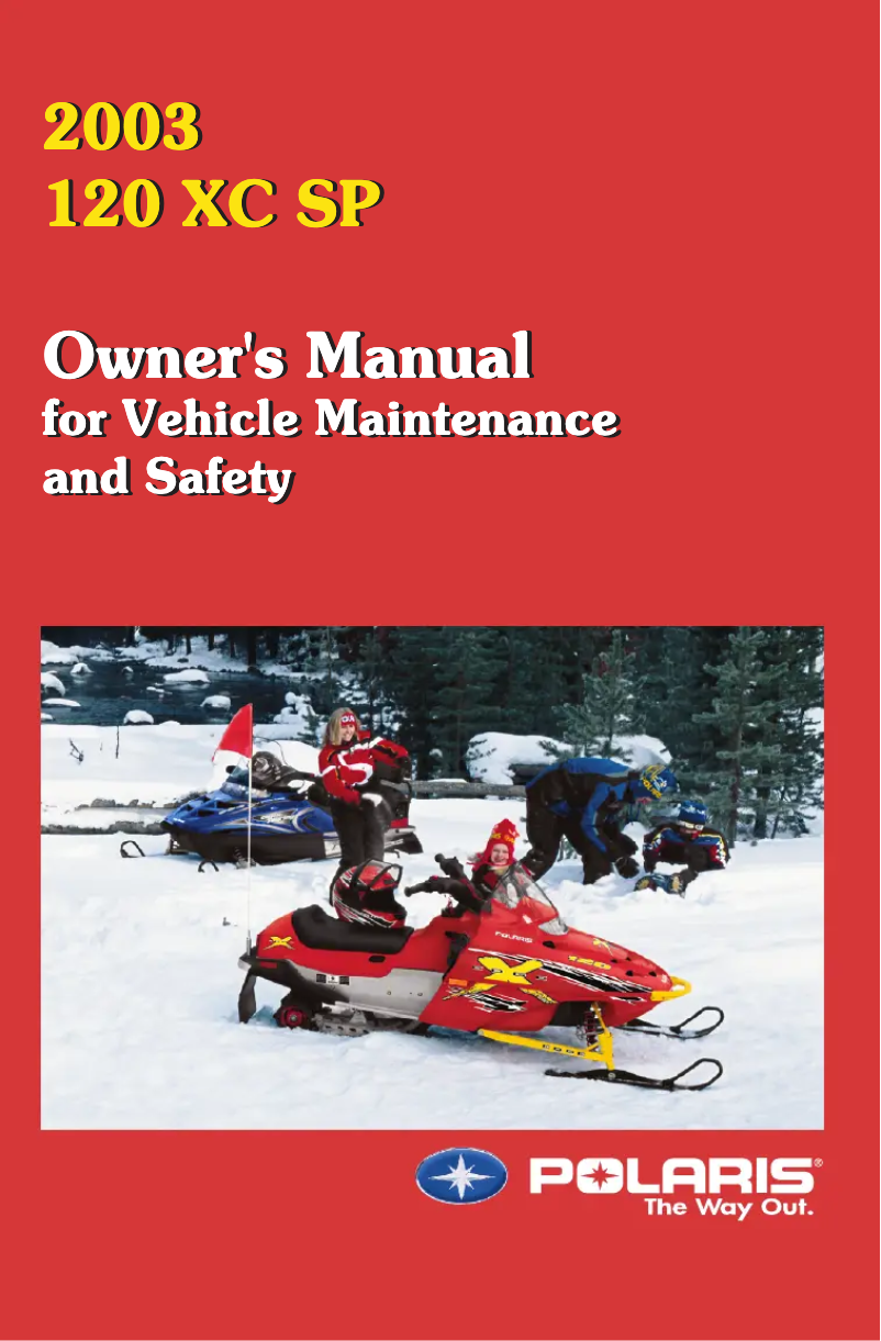 Imagen de la primera página del manual del dispositivo Youth 120 XC SP (2003)