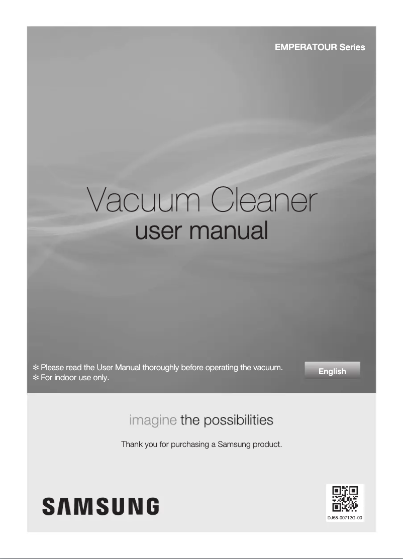 Page n°1 - Manuel utilisateur Samsung EMPERATOUR