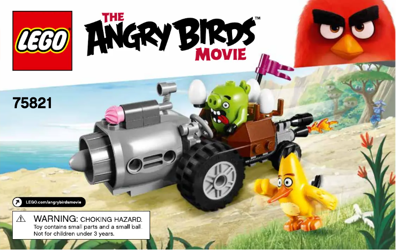 Image de la première page du manuel de l'appareil Angry Birds 75821