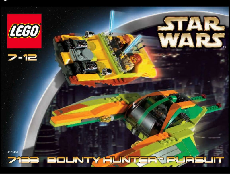 Page n°1 - Manuel utilisateur Lego Star Wars 7133
