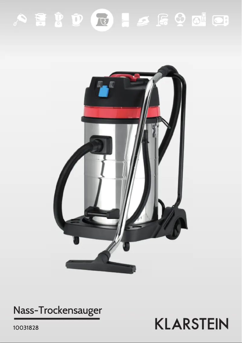 Page 1 de la notice Manuel utilisateur Klarstein 10031828