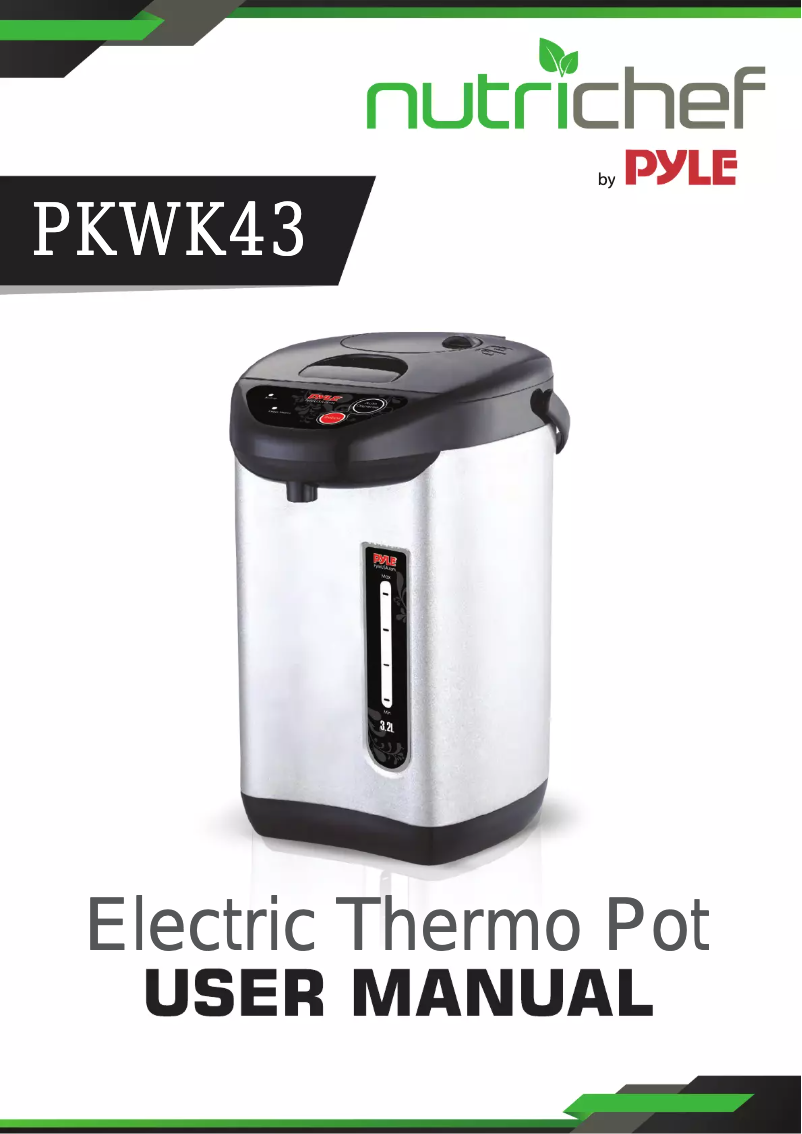 Page 1 de la notice Manuel utilisateur Nutrichef PKWK43