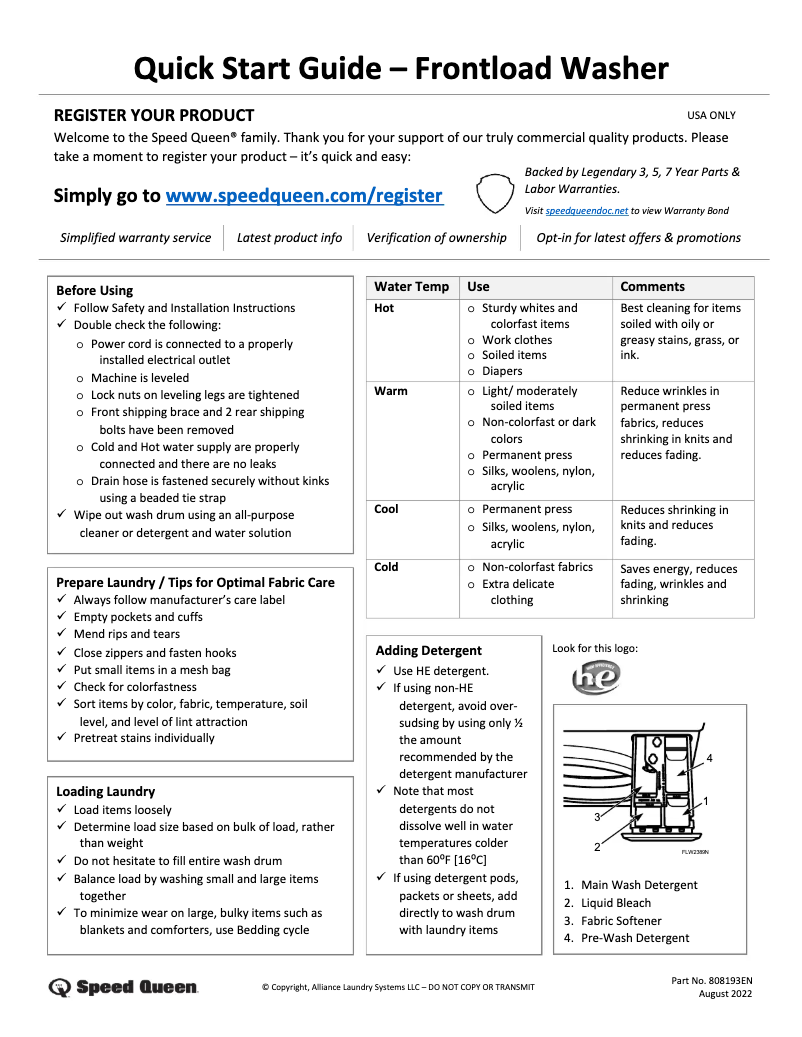 Image de la première page du manuel de l'appareil SF7007BE