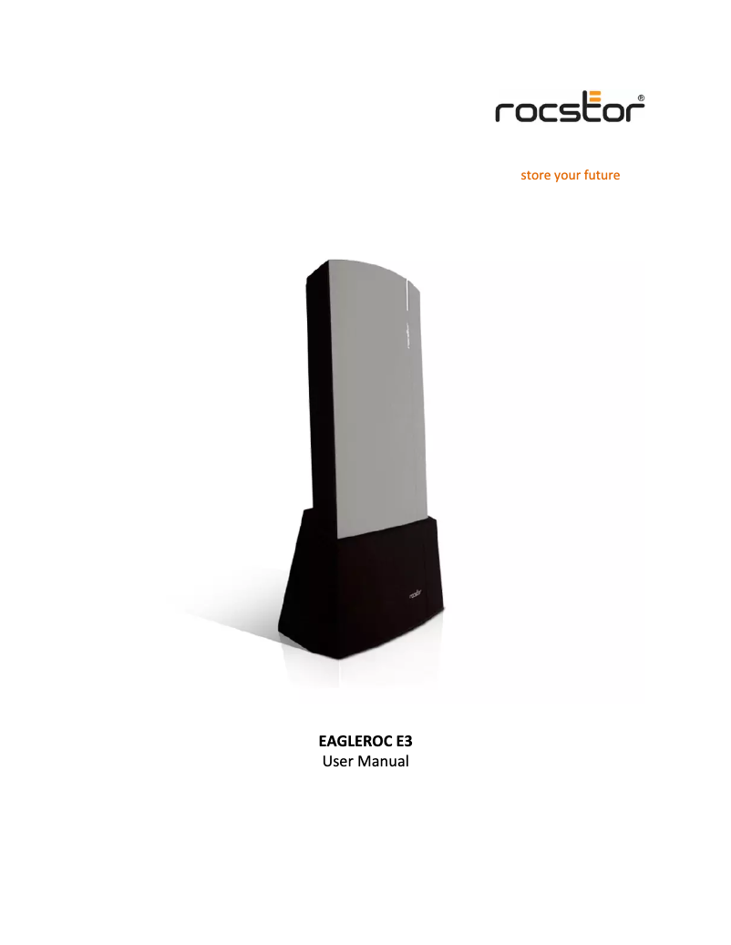 Imagen de la primera página del manual del dispositivo EagleRoc E3