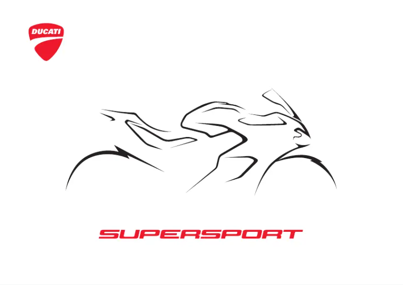 Page n°1 - Manuel utilisateur Ducati SuperSport 950 S (2023)