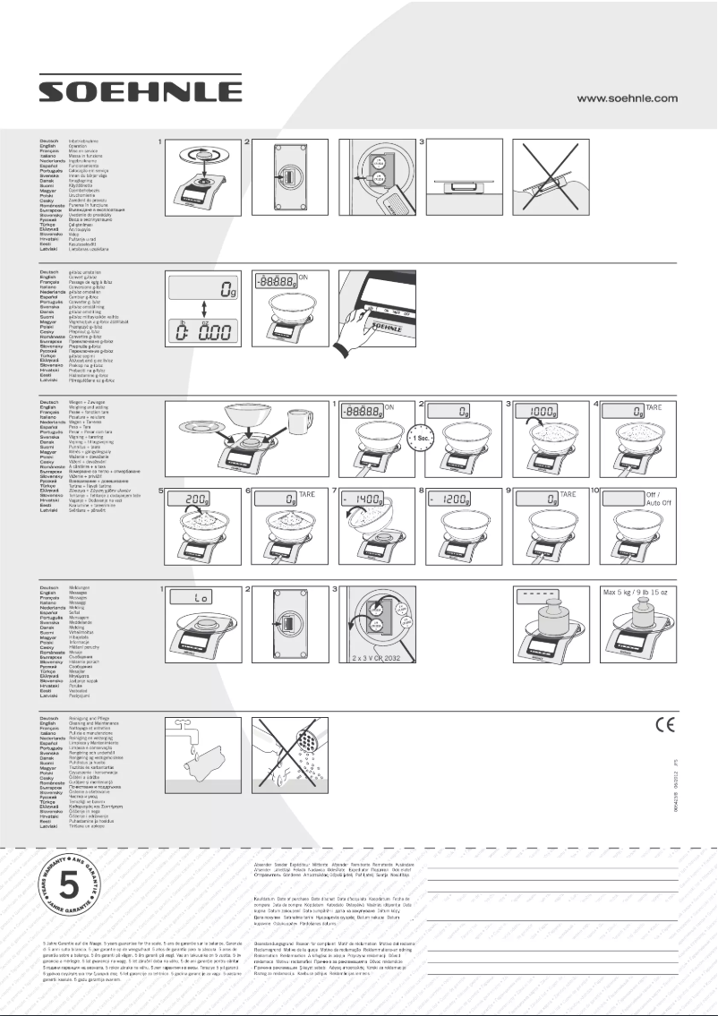 Image de la première page du manuel de l'appareil Style 65105 1