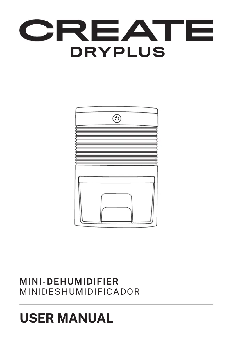 Página 1 del manual Manual de usuario Create DRYPLUS