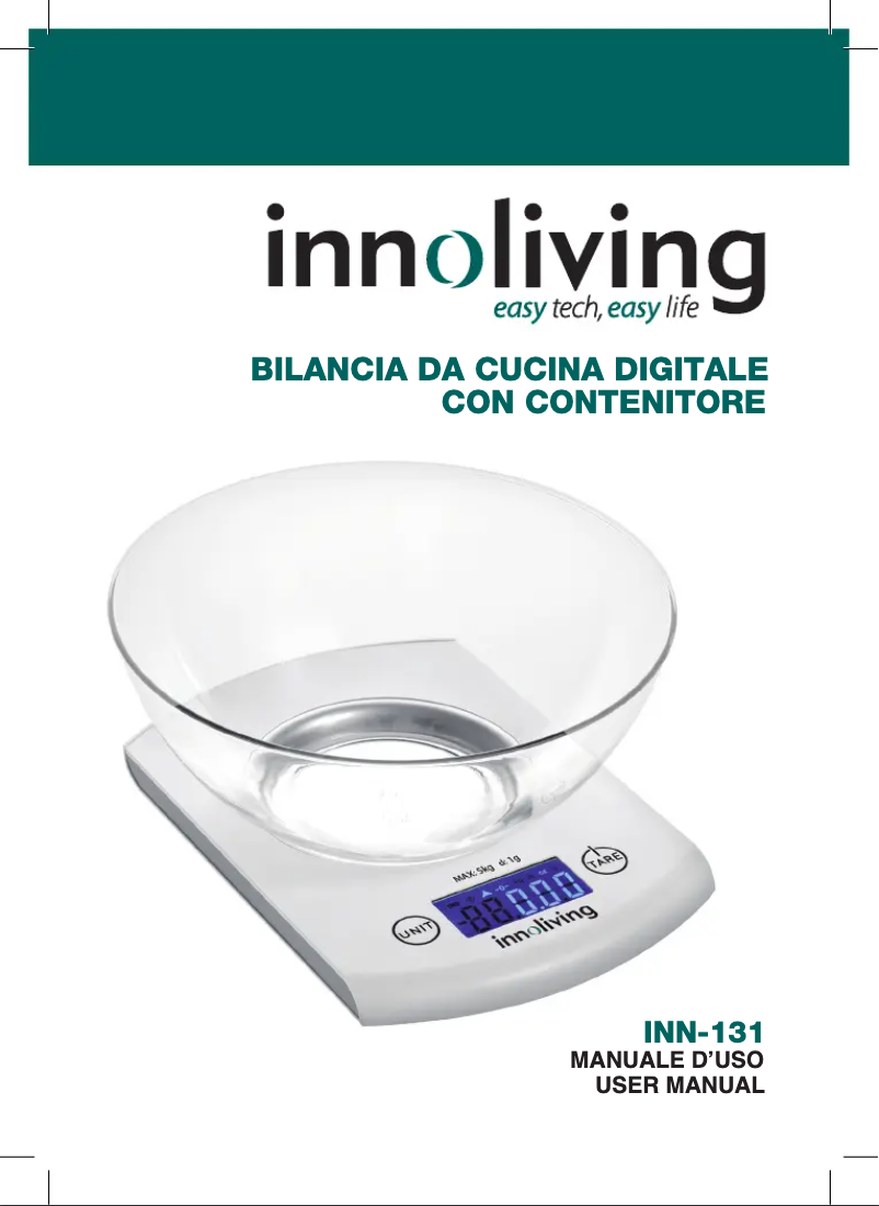 Página 1 del manual Manual de usuario Innoliving INN-131
