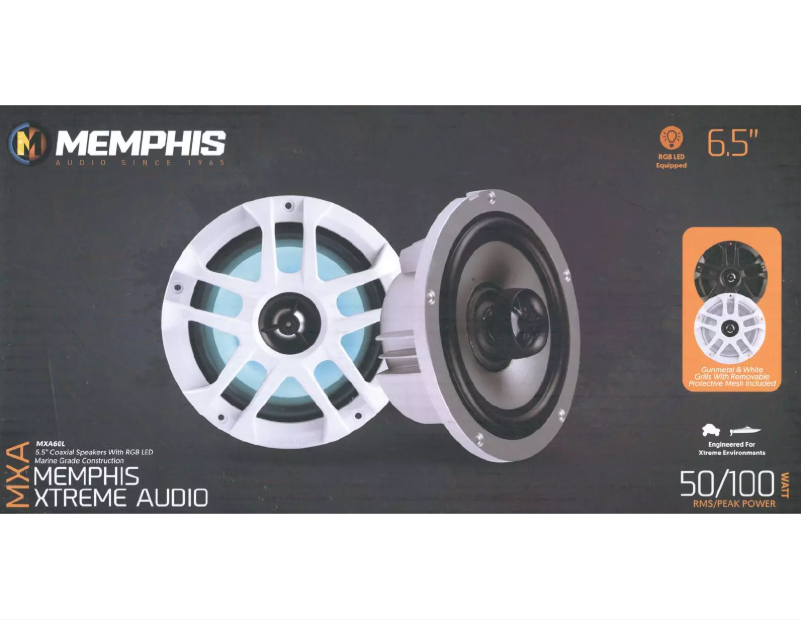 Page n°1 - Manuel utilisateur Memphis Audio MXA60L