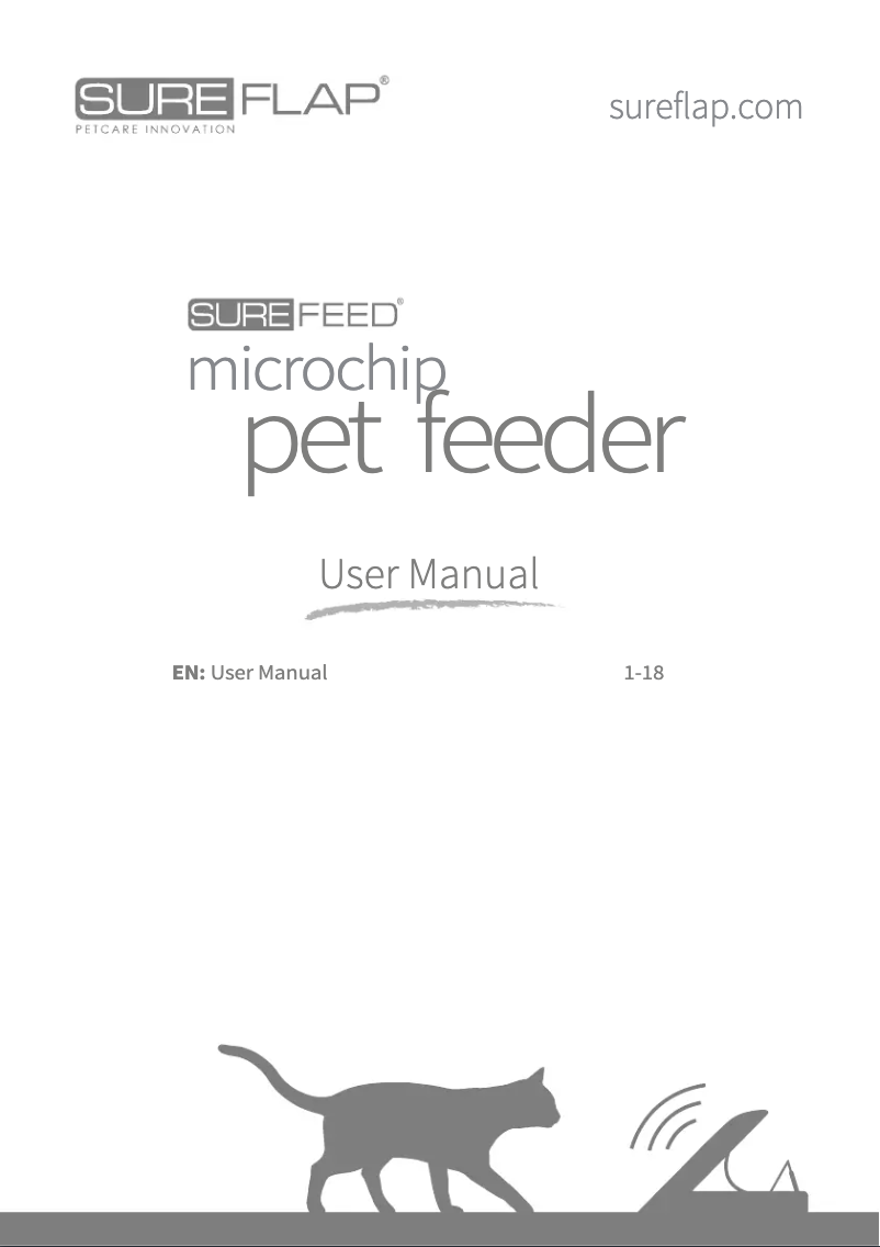 Image de la première page du manuel de l'appareil SureFeed
