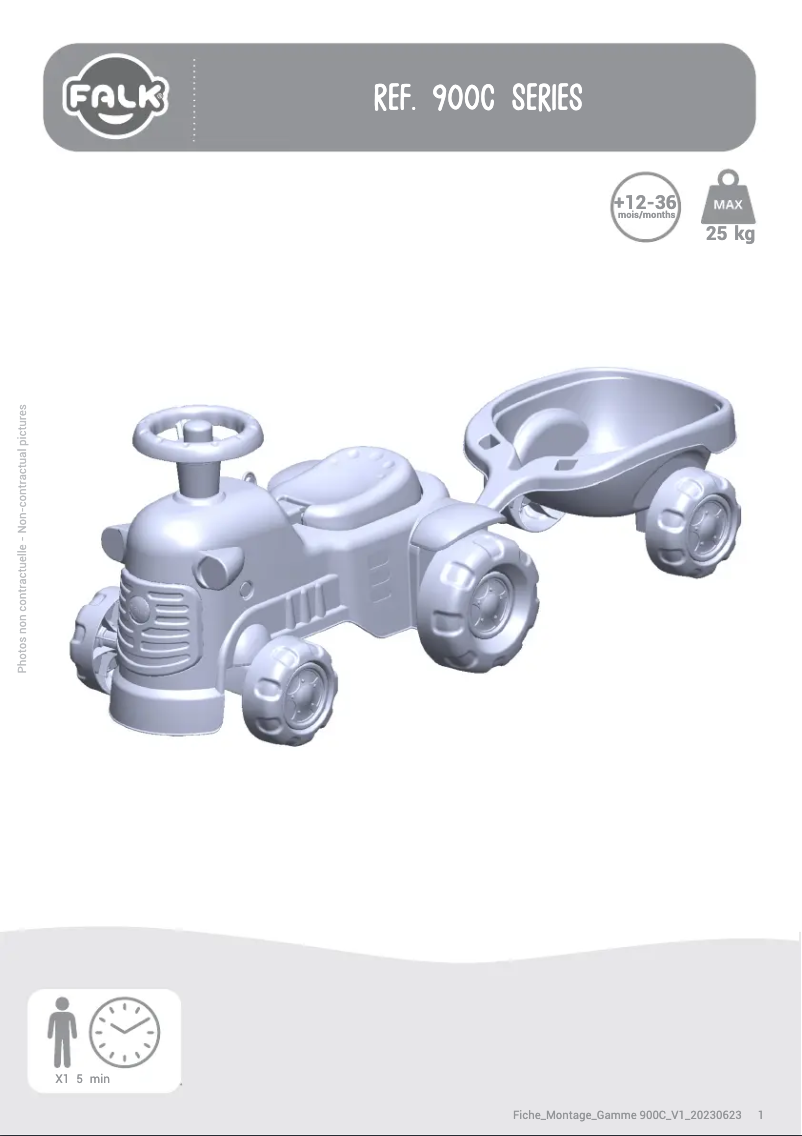 Image de la première page du manuel de l'appareil 808-006