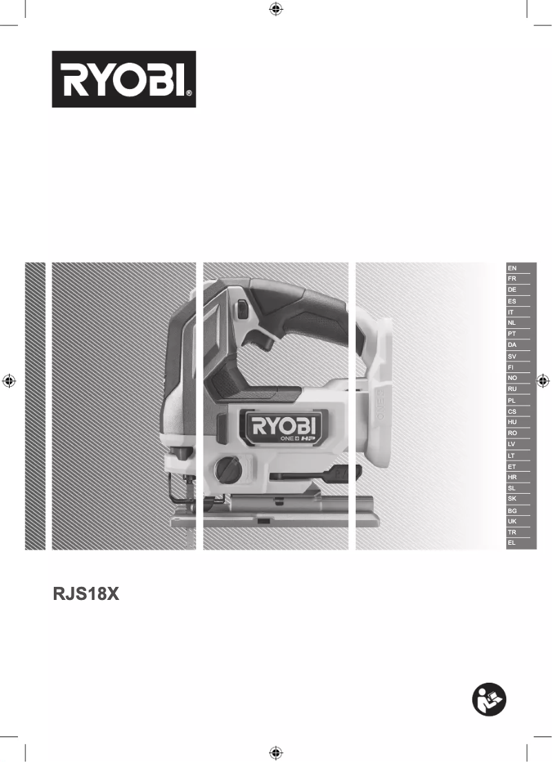 Page n°1 - Manuel utilisateur RYOBI One+ RJS18X