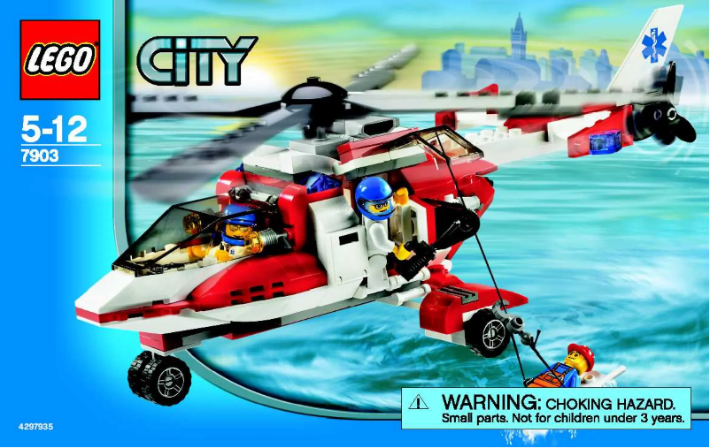 Page 1 de la notice Manuel utilisateur Lego 7903