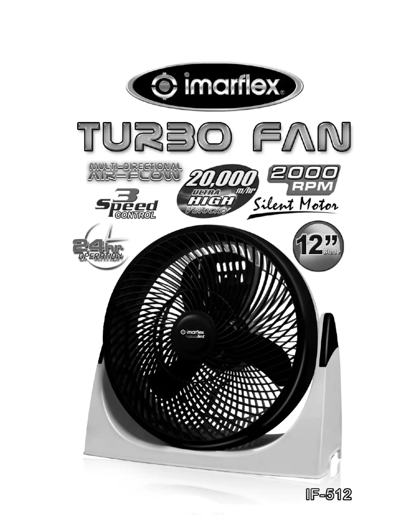 Página 1 del manual Manual de usuario Imarflex IF-512