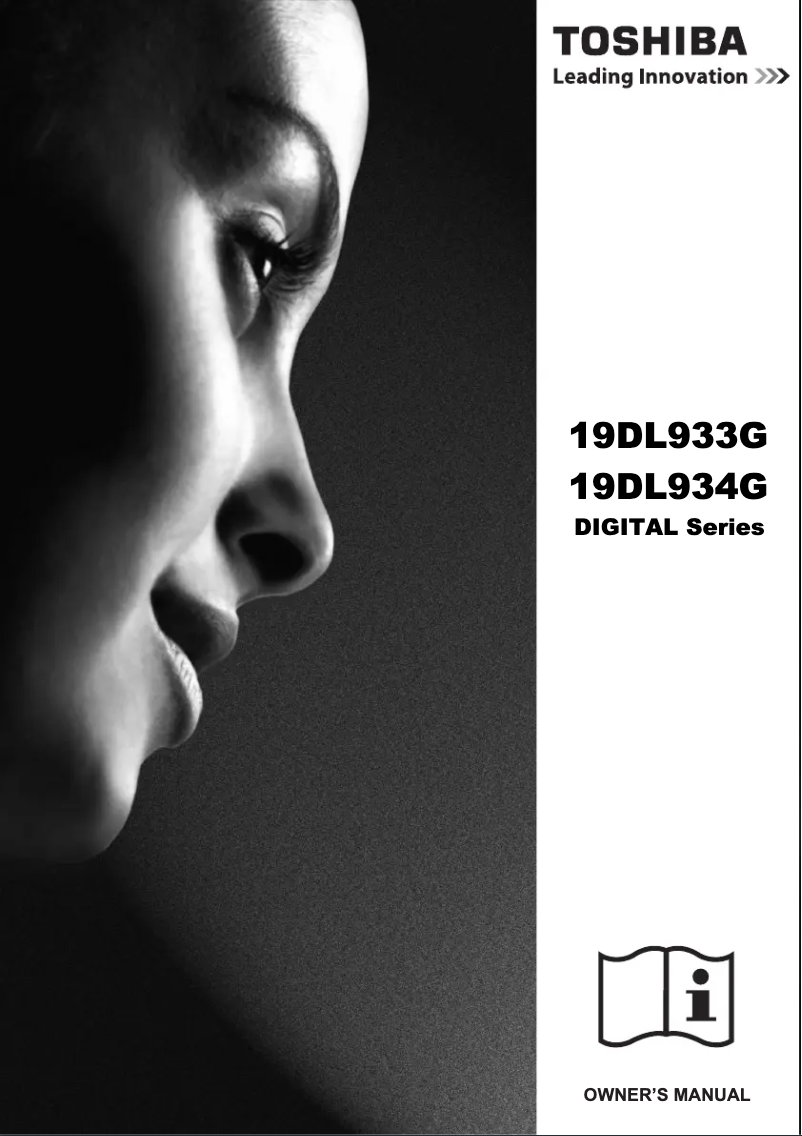 Image de la première page du manuel de l'appareil 19DL934G