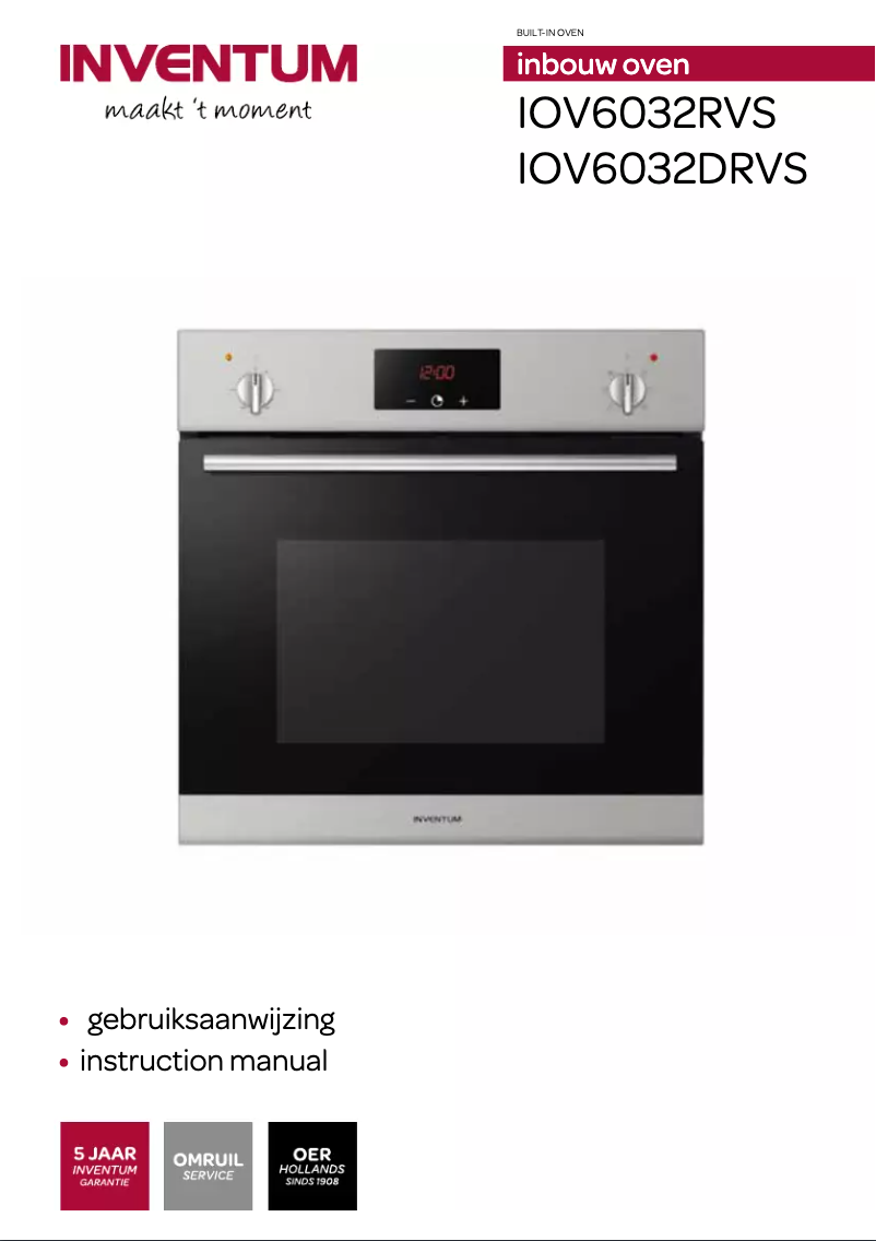 Image de la première page du manuel de l'appareil IOV6032D