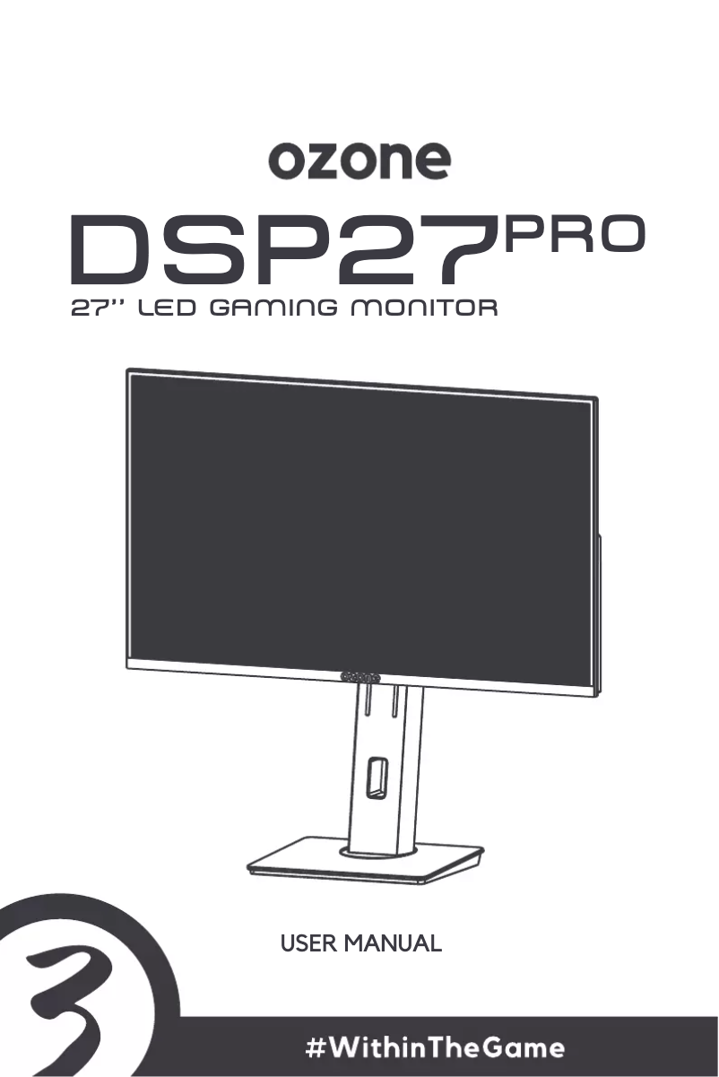 Page 1 de la notice Manuel utilisateur Ozone DSP27 Pro