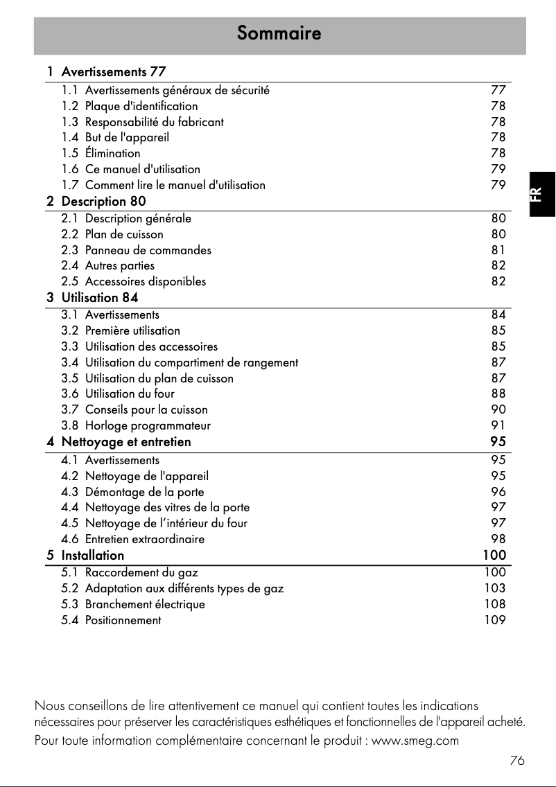 Image de la première page du manuel de l'appareil TR90BL