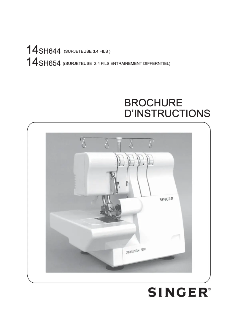 Image de la première page du manuel de l'appareil Finishing Touch 14SH654