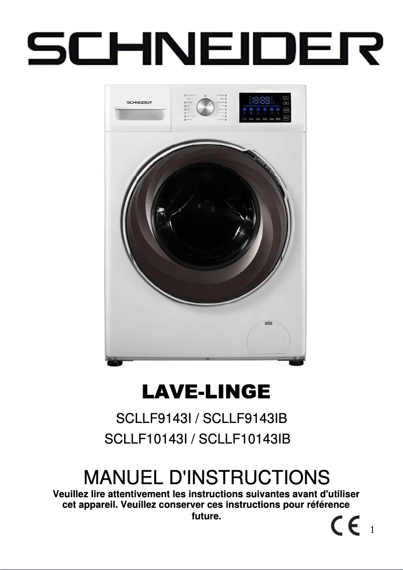 Page n°1 - Manuel utilisateur Schneider SCLLF814VAW