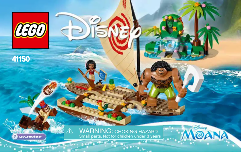 Page 1 de la notice Manuel utilisateur Lego Disney 41150