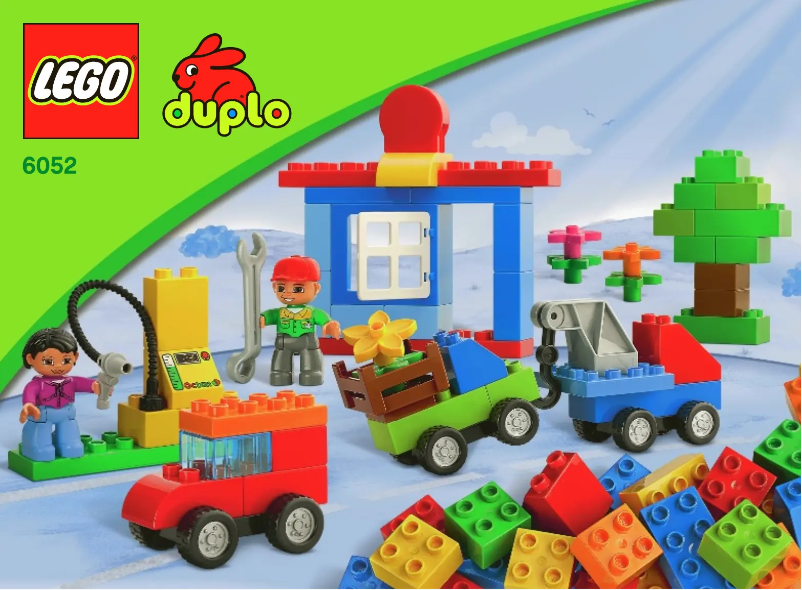 Page 1 de la notice Manuel utilisateur Lego Duplo 6052