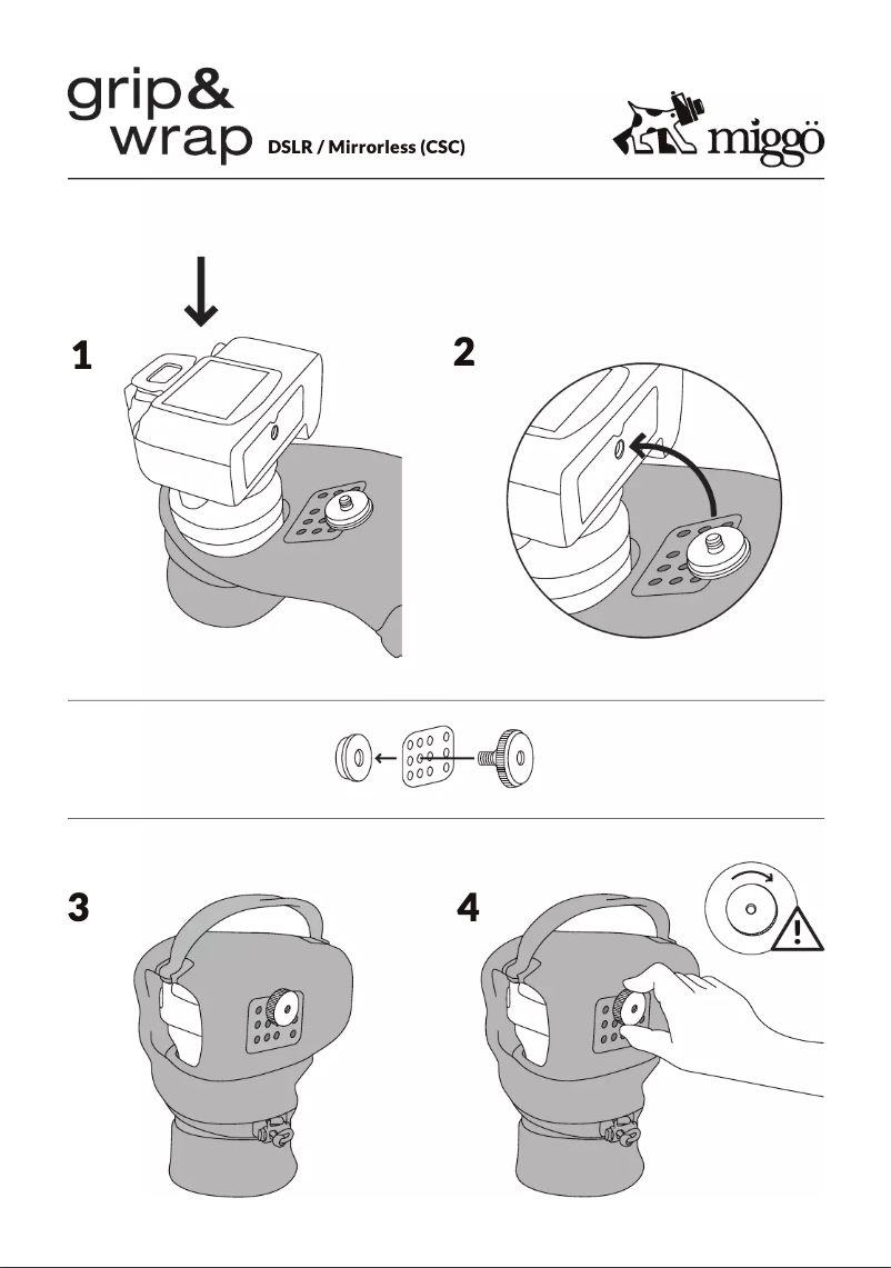 Image de la première page du manuel de l'appareil Grip & Wrap