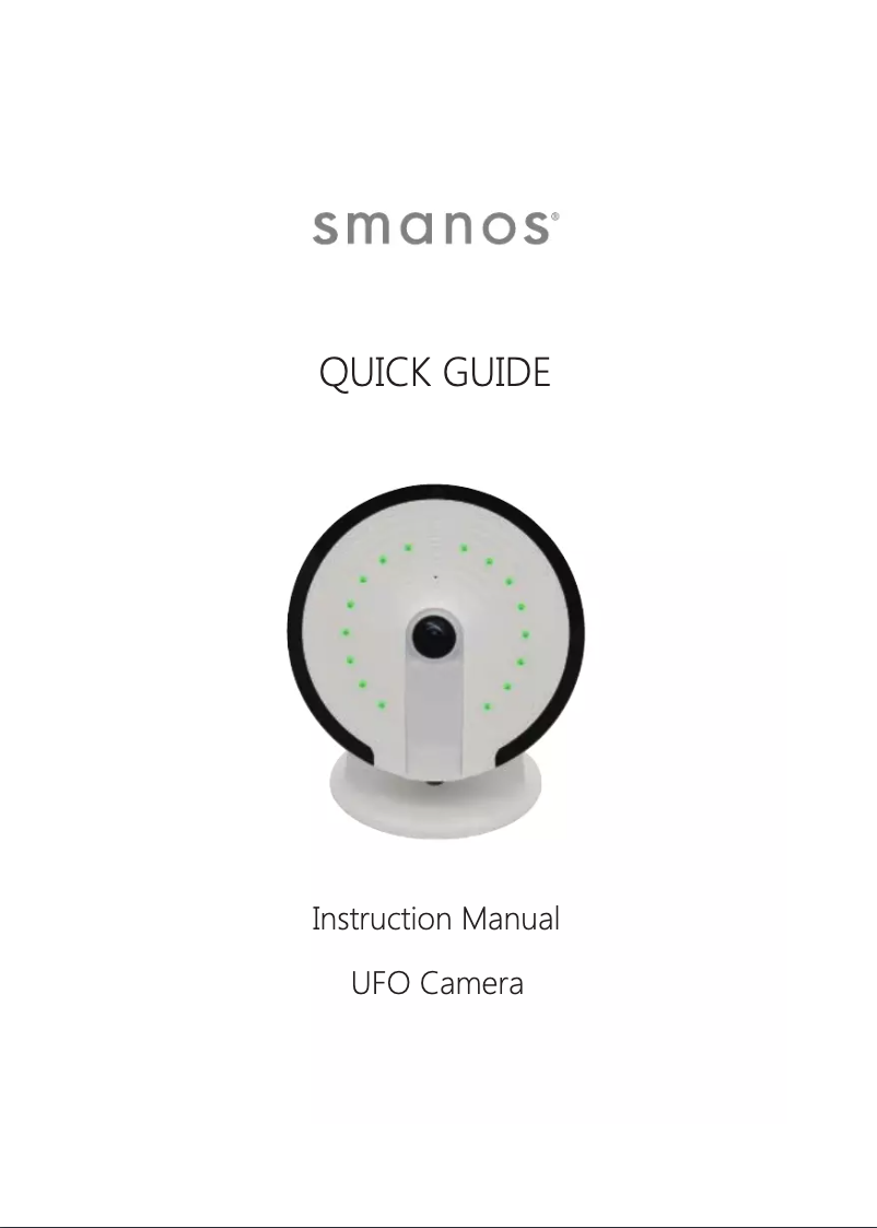 Page 1 de la notice Manuel utilisateur smanos PT-180H