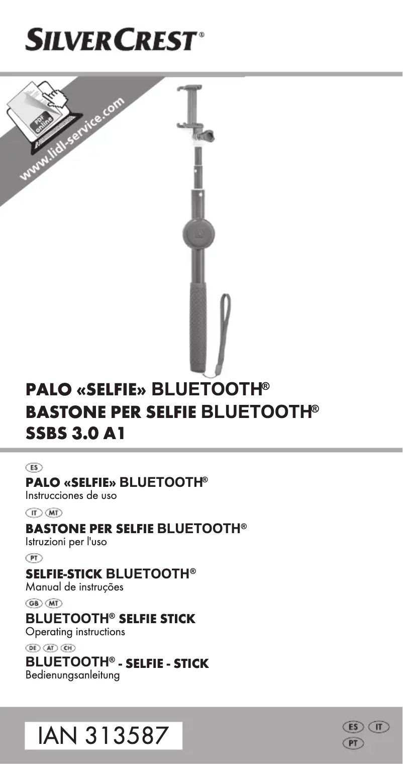 Page 1 de la notice Manuel utilisateur SilverCrest SSBS 3.0 A1