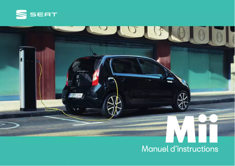 Page 1 de la notice Manuel utilisateur Seat Mii electric (2021)