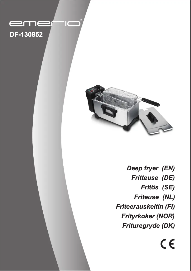 Page n°1 - Manuel utilisateur Emerio DF-130852