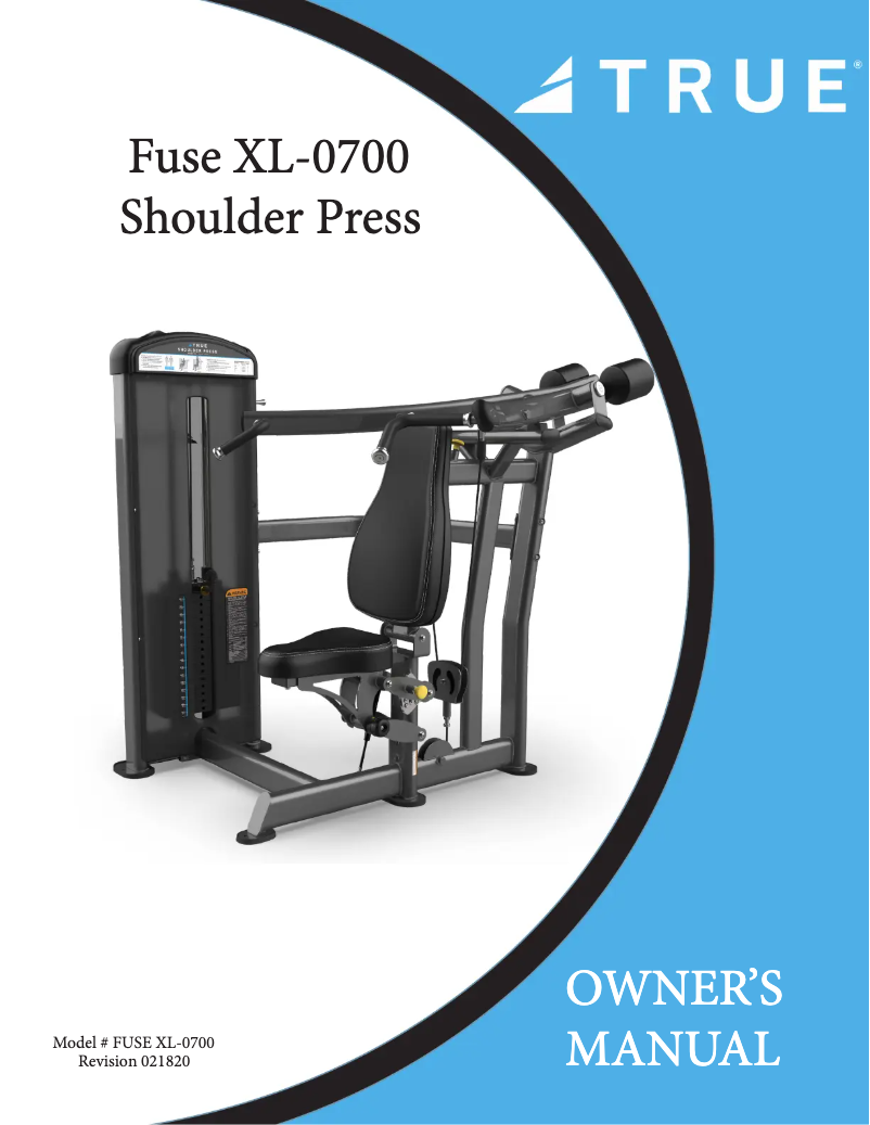 Image de la première page du manuel de l'appareil Fuse XL-0700