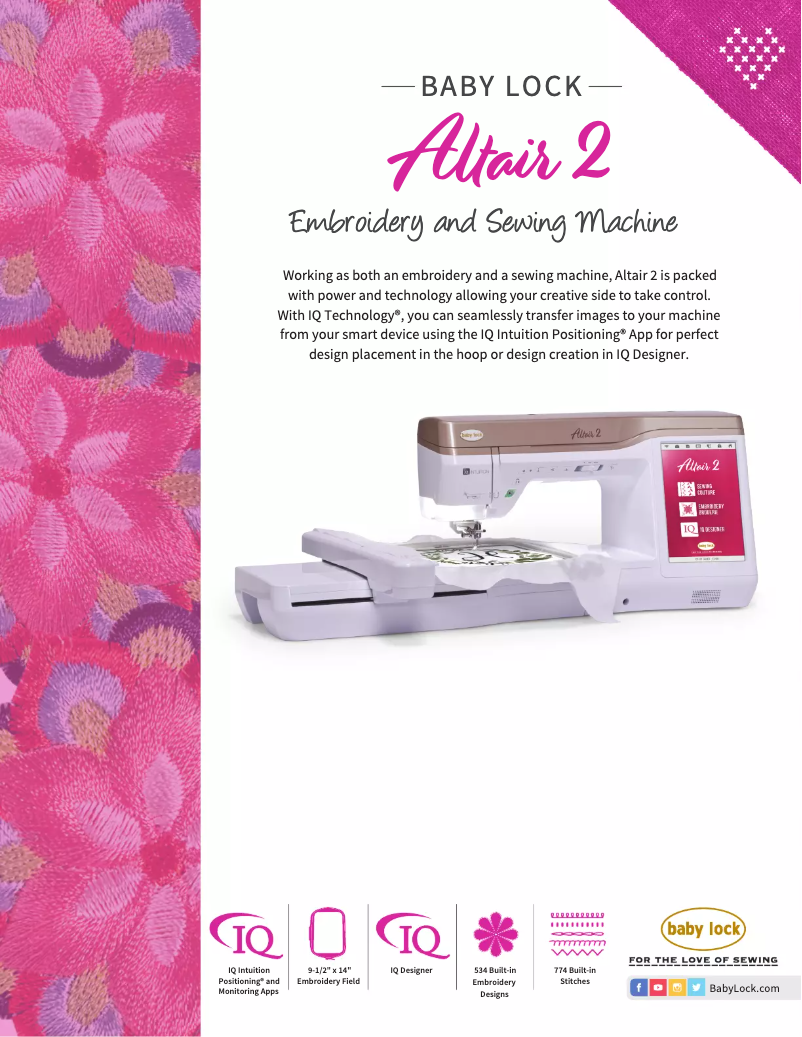 Image de la première page du manuel de l'appareil Altair 2