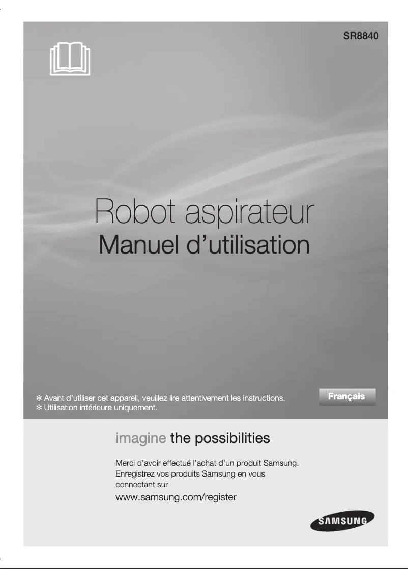 Page 1 de la notice Manuel utilisateur Samsung SR8840